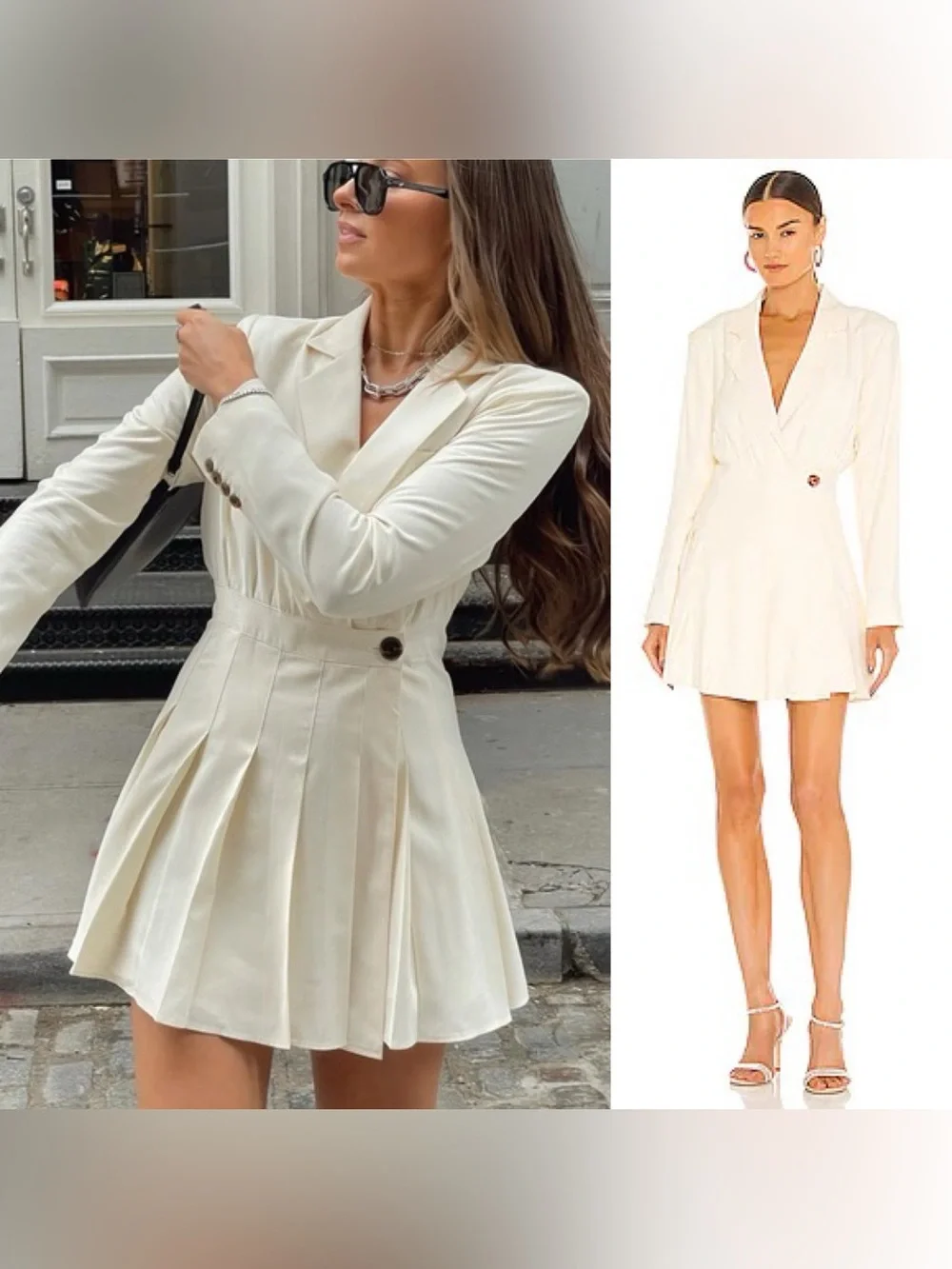 Danielle Bernstein Blazer Tennis Dress - Picture 1 of 12